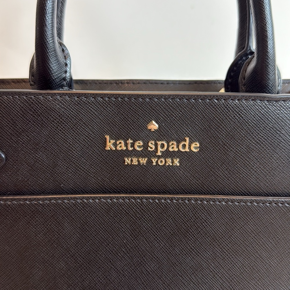 Kate Spade Staci Medium Classic Black Satchel - Picture 2 of 12